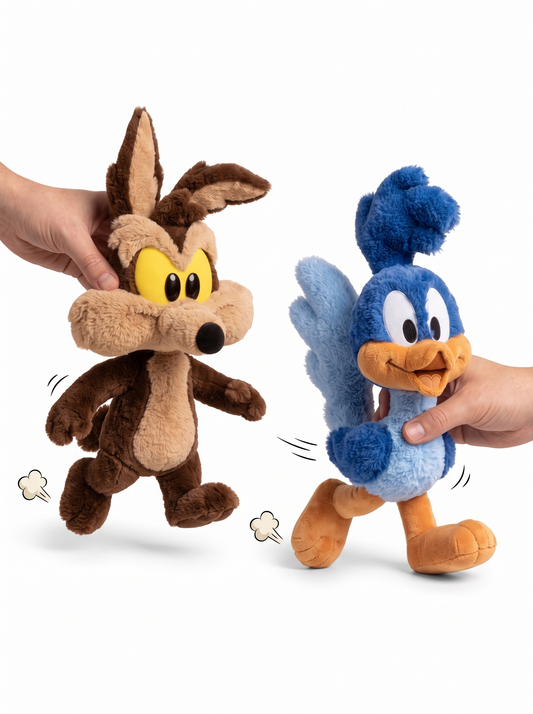 Peluche que corre — Coyote