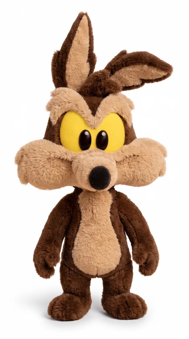 Peluche que corre — Coyote